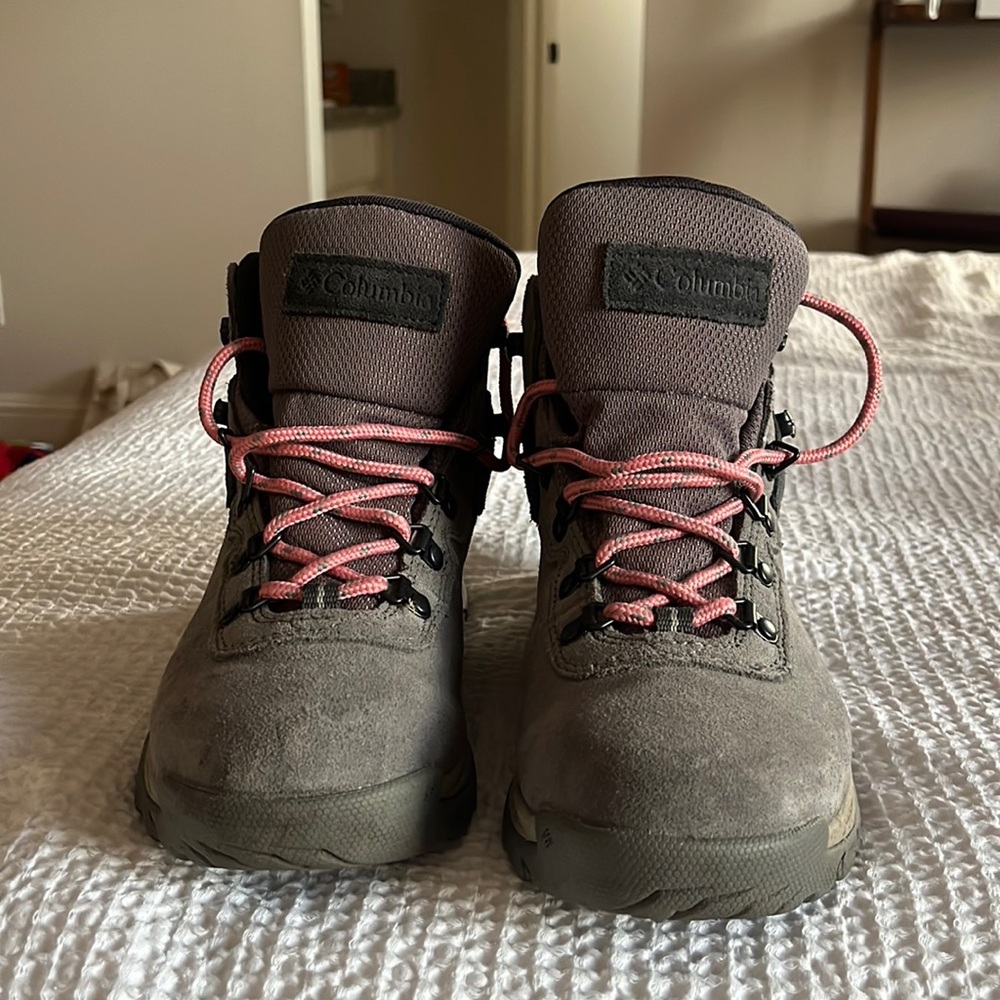 Columbia Grey Hiking Boots. Size 7.5. Used once.